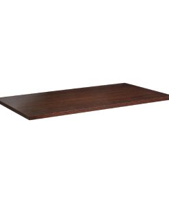 Solid Ash Dark Walnut Rectangular Table Top 1200x700mm (HS770)