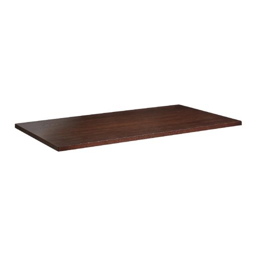 Solid Ash Dark Walnut Rectangular Table Top 1200x700mm (HS770)