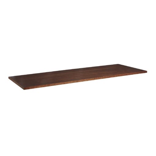Solid Ash Dark Walnut Rectangular Table Top 1200x700mm (HS770)
