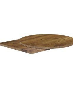 Solid Oak Natural Square Table Top 700x700mm (HS779)