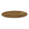 Solid Oak Natural Round Table Top 750mm (HS780)