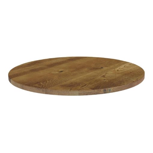 Solid Oak Natural Round Table Top 900mm (HS781)
