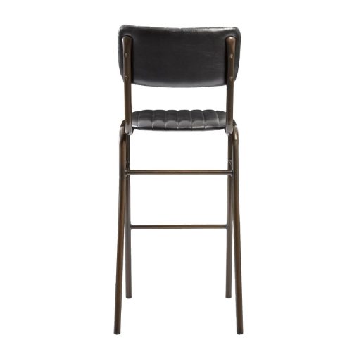 Tavo Stacking Bar Stool Vintage Black 2 pack (HS783)
