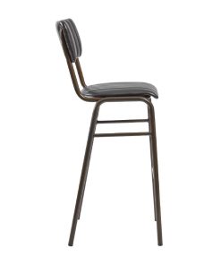 Tavo Stacking Bar Stool Vintage Black 2 pack (HS783)