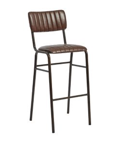 Tavo Stacking Bar Stool Vintage Brown 2 pack (HS784)