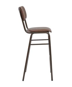 Tavo Stacking Bar Stool Vintage Brown 2 pack (HS784)