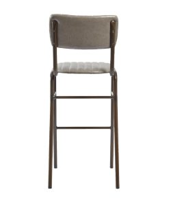 Tavo Stacking Bar Stool Vintage Dark Grey 2 Pack (HS785)