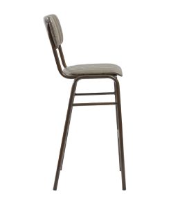 Tavo Stacking Bar Stool Vintage Dark Grey 2 Pack (HS785)