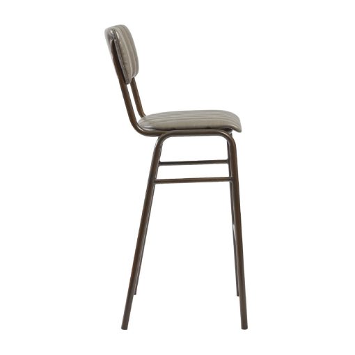 Tavo Stacking Bar Stool Vintage Dark Grey 2 Pack (HS785)