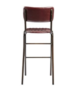 Tavo Stacking Bar Stool Vintage Red 2 pack (HS786)