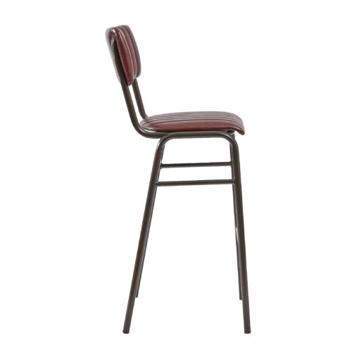 Tavo Stacking Bar Stool Vintage Red 2 pack (HS786)