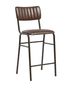 Tavo Stacking Mid Bar Stool Vintage Brown 2 Pack (HS790)