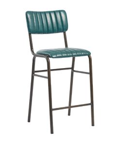 Tavo Stacking Mid Bar Stool Vintage Teal 2 pack (HS794)