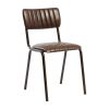 Tavo Stacking Side Chair Vintage Brown 2 pack (HS796)
