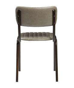 Tavo Stacking Side Chair Vintage Dark Grey 2 Pack (HS797)