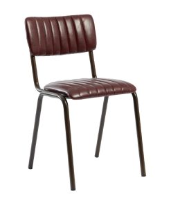 Tavo Stacking Side Chair Vintage Red 2 pack (HS798)