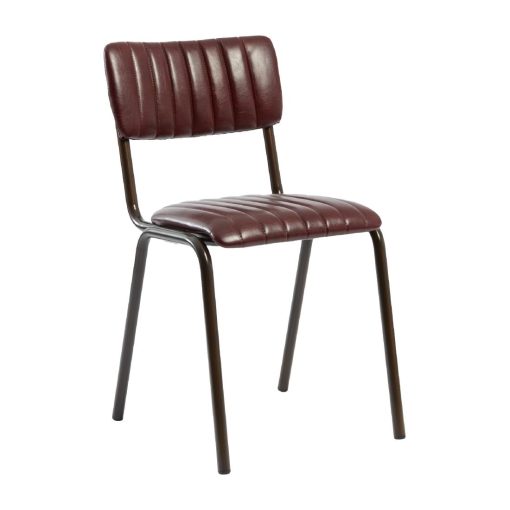 Tavo Stacking Side Chair Vintage Red 2 pack (HS798)
