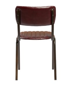 Tavo Stacking Side Chair Vintage Red 2 pack (HS798)
