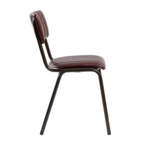 Tavo Stacking Side Chair Vintage Red 2 pack (HS798)