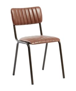 Tavo Stacking Side Chair Vintage Tan 2 pack (HS799)