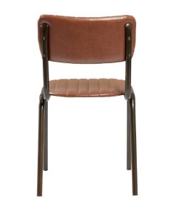 Tavo Stacking Side Chair Vintage Tan 2 pack (HS799)