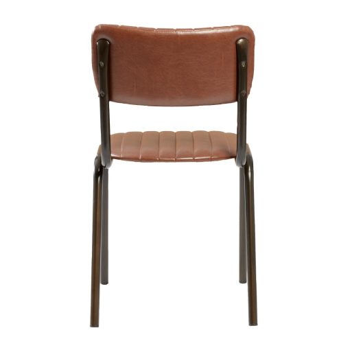 Tavo Stacking Side Chair Vintage Tan 2 pack (HS799)