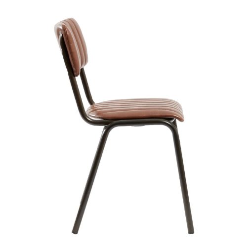 Tavo Stacking Side Chair Vintage Tan 2 pack (HS799)