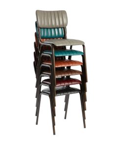 Tavo Stacking Side Chair Vintage Teal 2 pack (HS800)