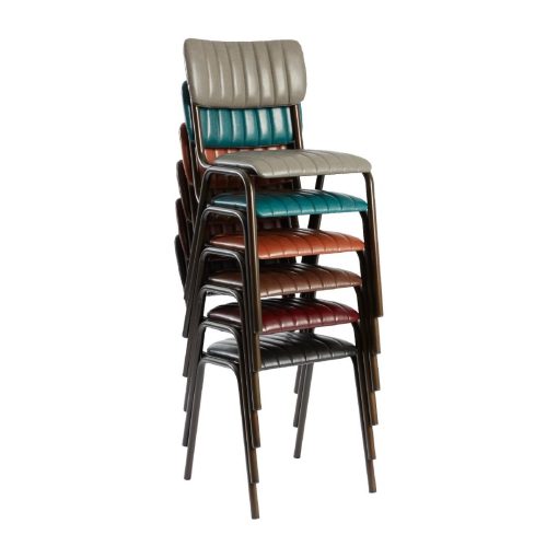 Tavo Stacking Side Chair Vintage Teal 2 pack (HS800)