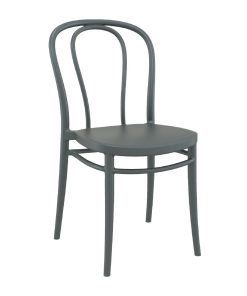 Victor Side Chair Dark Grey 2 Pack (HS802)