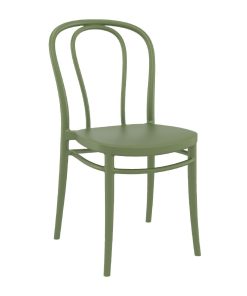 Victor Side Chair Olive Green 2 Pack (HS803)