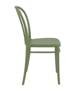 Victor Side Chair Olive Green 2 Pack (HS803)