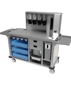 Moffat BBTX Beverage and Breakfast Trolley with 2 End Shelves (HS898)