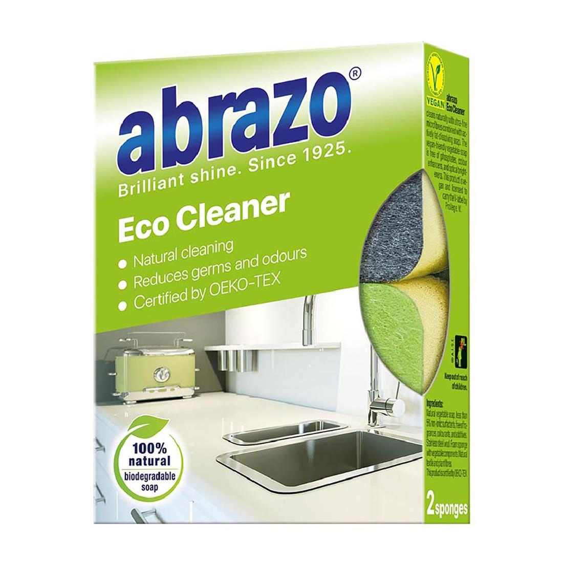 Abrazo Eco Cleaner Sponges 2 Pack (HS958)