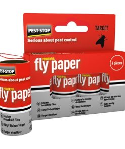 Pest-Stop Fly Paper 4 Pack (HS973)
