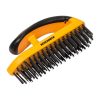 Roughneck Block Wire Grill Brush with Soft Grip Handle (HS977)