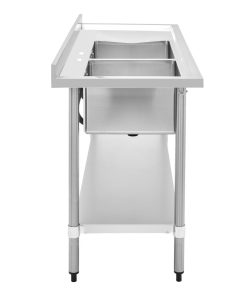 HOST Double Bowl Sink Right Hand Drainer Stainless Steel 1500mm HOST0254DSIR (HT190)