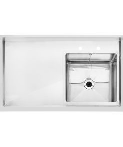 HOST Single Bowl Sink Left Hand Drainer Stainless Steel 1000mm HOST0251SSIL (HT193)