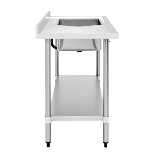 HOST Single Bowl Sink Left Hand Drainer Stainless Steel 1000mm HOST0251SSIL (HT193)