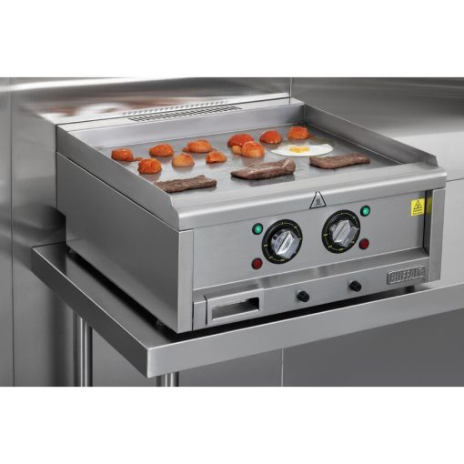 Buffalo 600 Series Dual Zone Electric Griddle 600mm 4-5kW Single Phase (HT755)