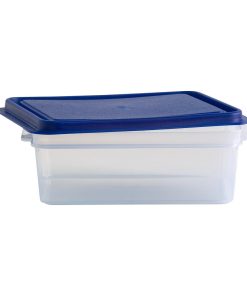 Wham Studio Rectangle Food Box Clear-Blue 2Ltr (HT769)
