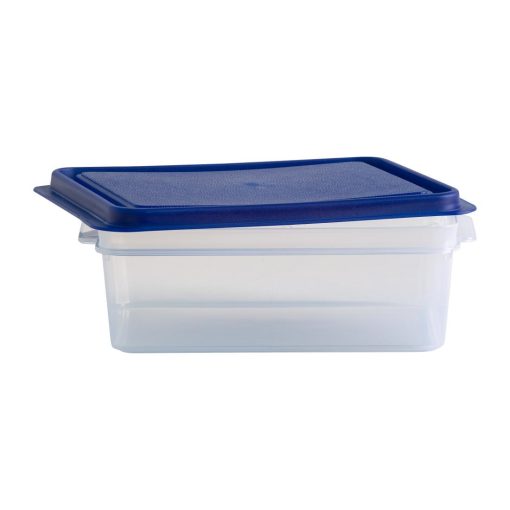 Wham Studio Rectangle Food Box Clear-Blue 2Ltr (HT769)