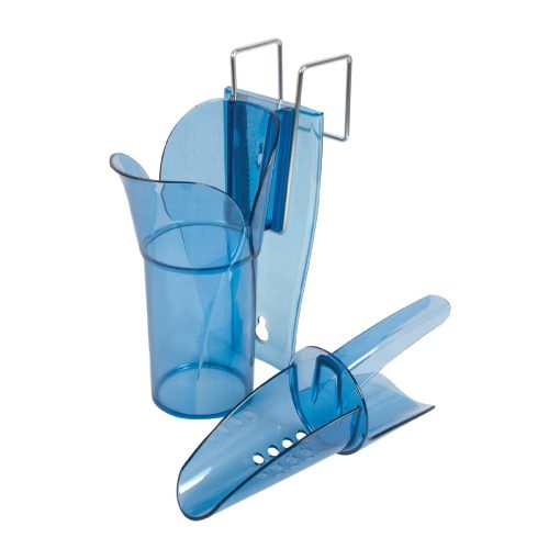 San Jamar Saf-T-Scoop and Guardian System 6-8oz (HU082)