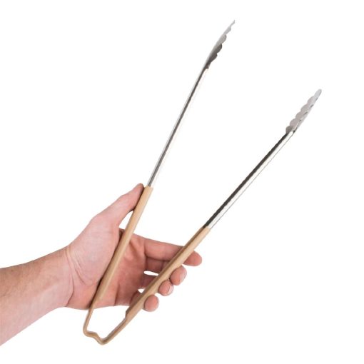 Vollrath Utility Grip Tongs Tan 16 (HU088)