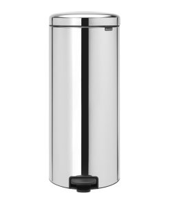 Brabantia NewIcon Pedal Bin Bucket Brilliant Steel 30Ltr (HU172)