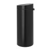 Brabantia Touch Bin Matt Black 30Ltr (HU173)