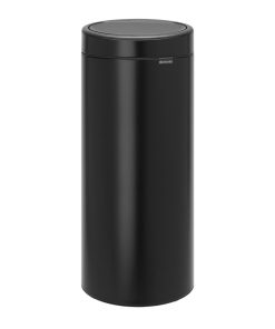 Brabantia Touch Bin Matt Black 30Ltr (HU173)
