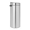 Brabantia Touch Bin Matt Steel 30Ltr (HU174)