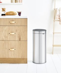 Brabantia Touch Bin Matt Steel 30Ltr (HU174)