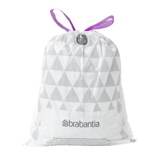 Brabantia PerfectFit Bin Bags Code C 10-12Ltr 40 Pack (HU178)